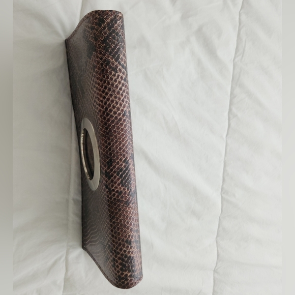 Snakeskin evening clutch/purse - Picture 11 of 12